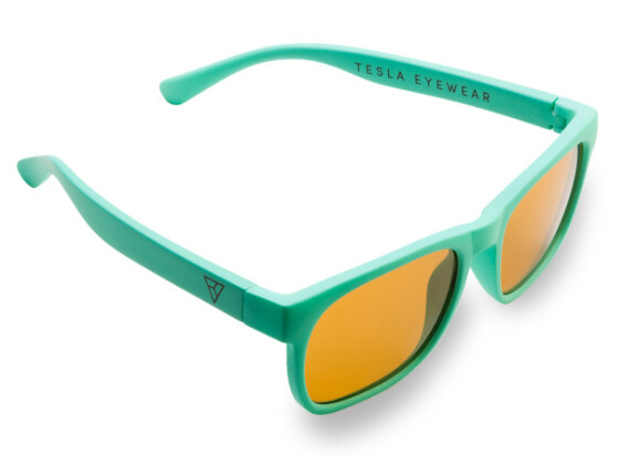 Фуллереновые очки Tesla 0401 зеленые
