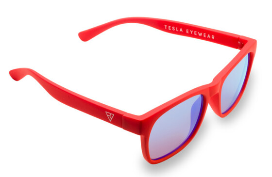 Фуллереновые очки Tesla 0402 MRBU красные