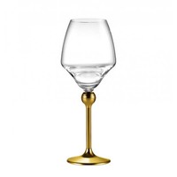 Магическая Гармония - бокалы для белого вина с позолоченными ножками, 6 шт.